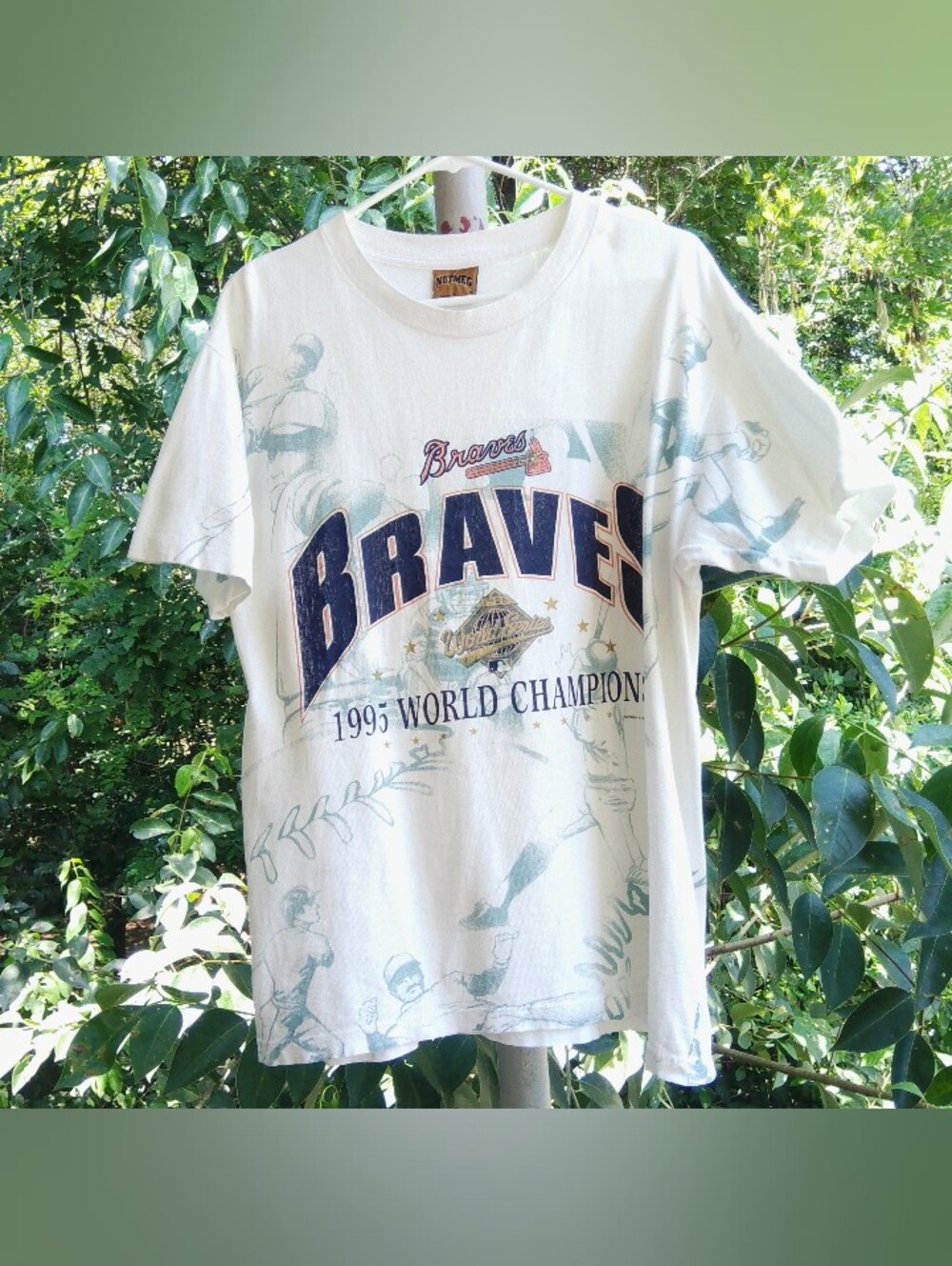 Vintage Atlanta Braves Baseball 90s Graphic Tshirt